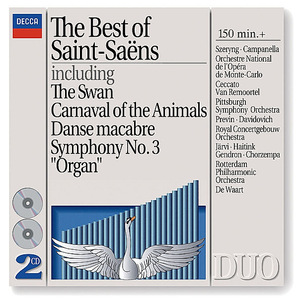 The Best of Saint-Saëns, Diverse Interpreten