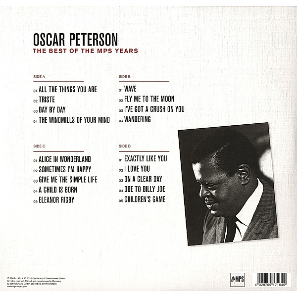 The Best Of The Mps Years (Vinyl), Oscar Peterson