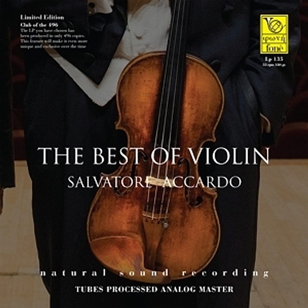 The Best Of Violin (Natural Sound Recording) (Vinyl), Salvatore Accardo