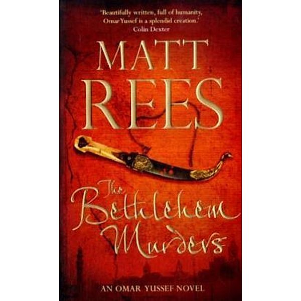 The Bethlehem Murders, Matt Beynon Rees