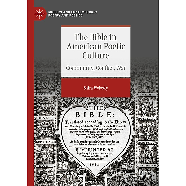 The Bible in American Poetic Culture, Shira Wolosky