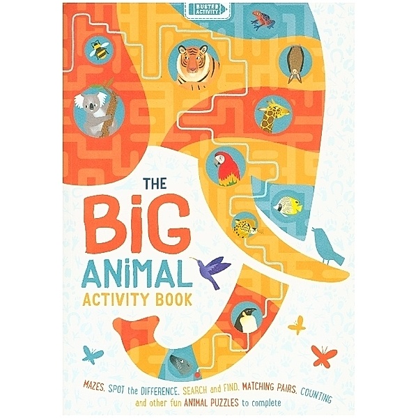 The Big Animal Activity Book, Jean Claude, Frances Evans