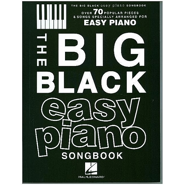 The Big Black Easy Piano Songbook