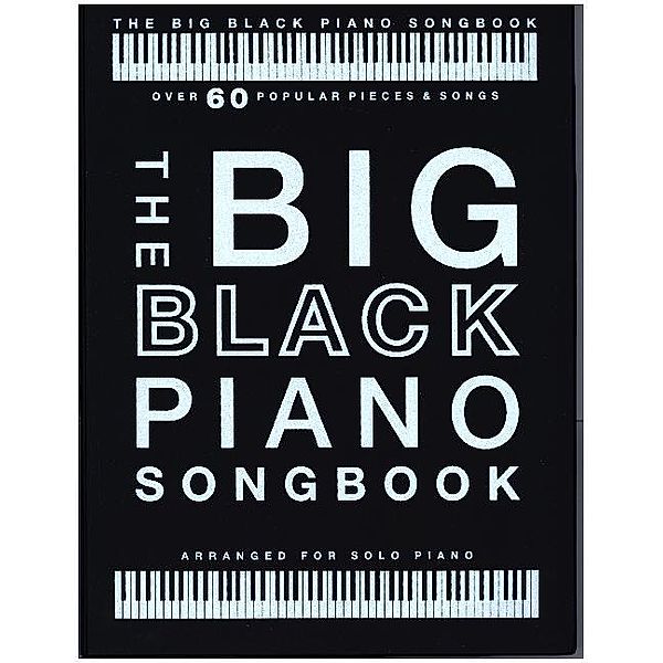 The Big Black Piano Songbook (Piano Solo Book)