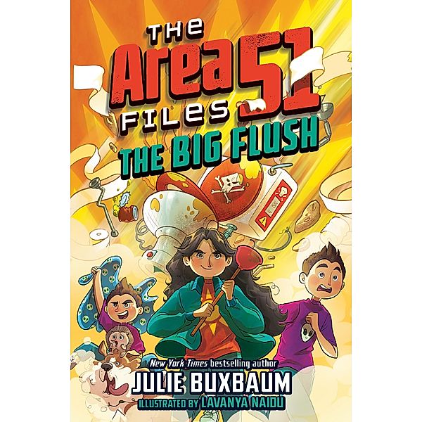 The Big Flush / The Area 51 Files Bd.2, Julie Buxbaum