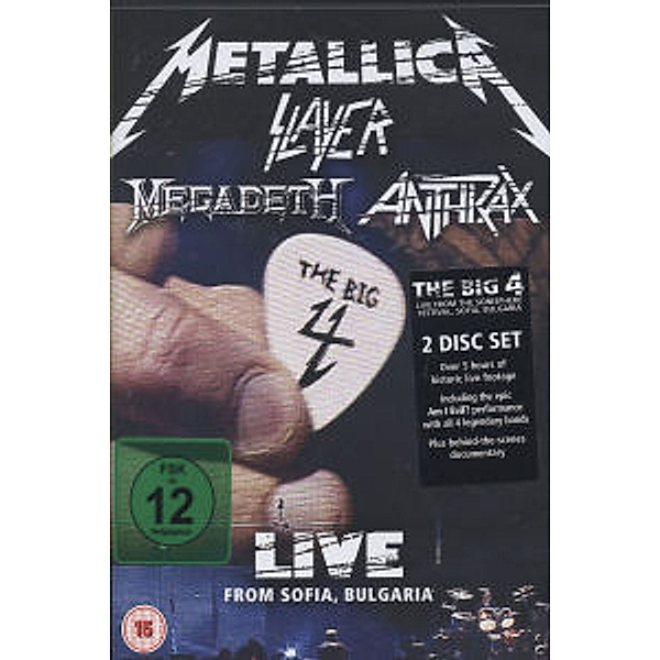 The Big Four: Live From Sofia Bulgaria, Metallica, Slayer, Megadeth, Anthrax