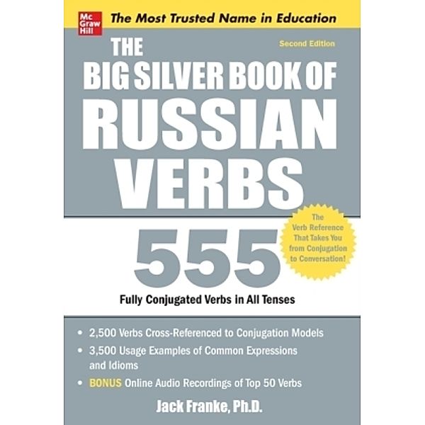 The Big Silver Book of Russian Verbs, w. CD-ROM, Jack Franke