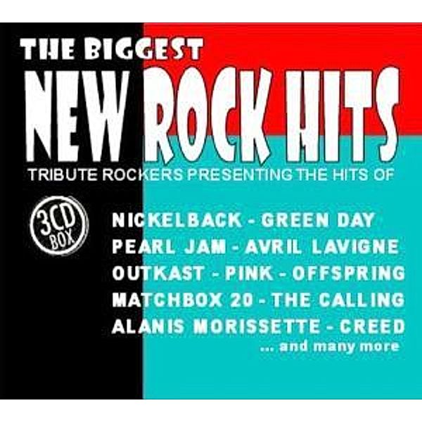 The Biggest New Rock Hits, Diverse Interpreten