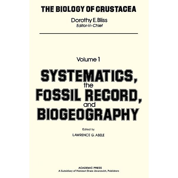 The Biology of Crustacea, Bozzano G Luisa