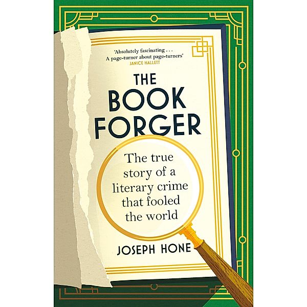 The Book Forger, Joseph Hone