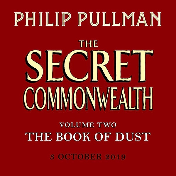 The Book of Dust, The Secret Commonwealth, Audio-CDs, Philip Pullman
