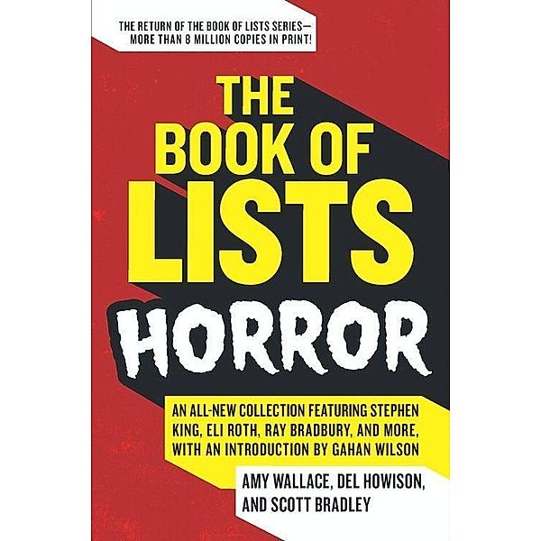 The Book of Lists: Horror, Amy Wallace, Del Howison, Scott Bradley