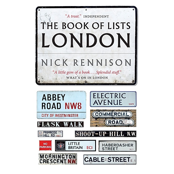 The Book Of Lists London, Nick Rennison