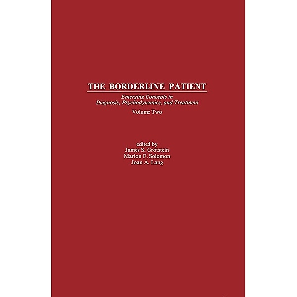 The Borderline Patient / Psychoanalytic Inquiry Book Series