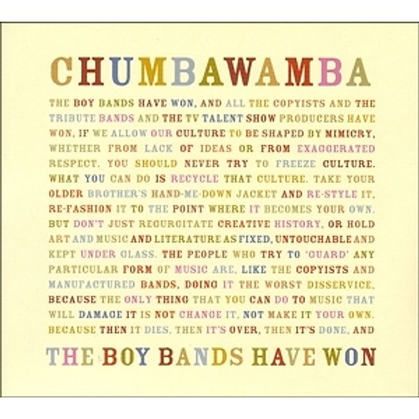 The Boy Bands Have Won, Chumbawamba