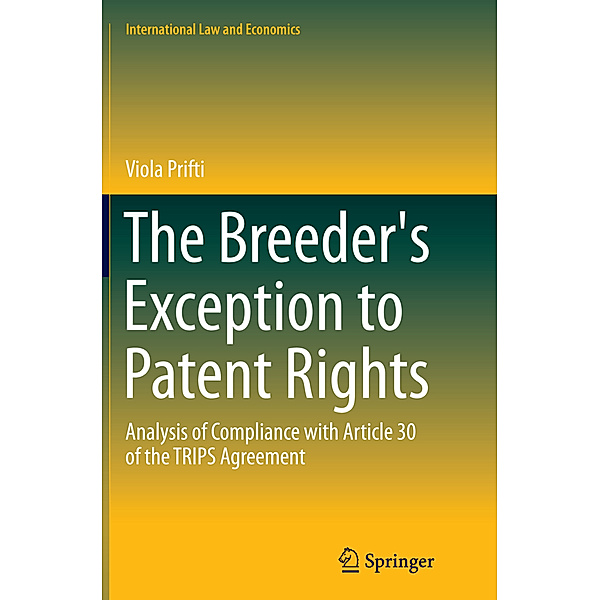 The Breeder's Exception to Patent Rights, Viola Prifti