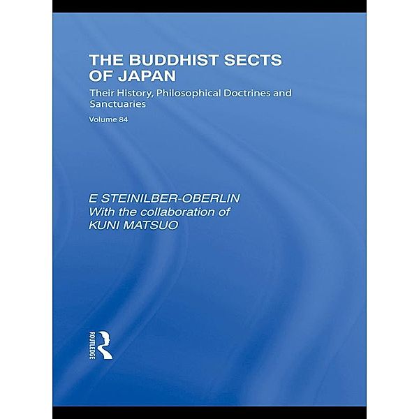 The Buddhist Sects of Japan, E. Steinilber-Oberlin