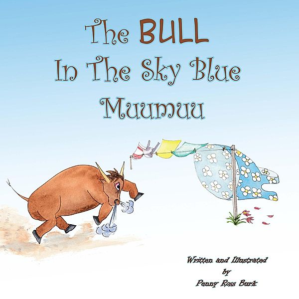 The Bull in the Sky Blue Muumuu, Penny Ross Burk