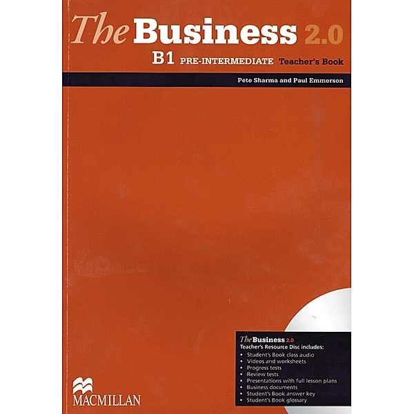 The Business 2.0 / The Business 2.0 - Pre-Intermediate / Teacher's Book with DVD-ROM, Pete Sharma, Paul Emmerson