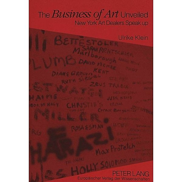 The Business of Art Unveiled, Ulrike Bielstein Klein