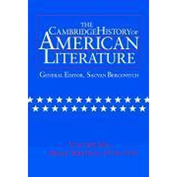 The Cambridge History of American Literature: Vol.6 Prose Writing 1910-1950
