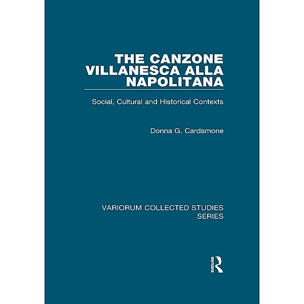 The canzone villanesca alla napolitana, Donna G. Cardamone
