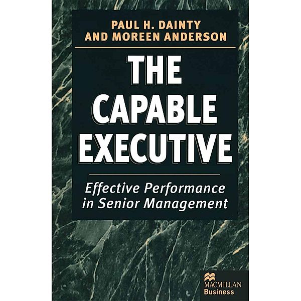 The Capable Executive, Moreen Anderson, Paul Dainty