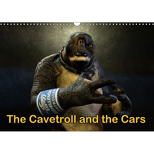 The Cavetroll and the cars (Wall Calendar 2019 DIN A3 Landscape), Richard Horváth