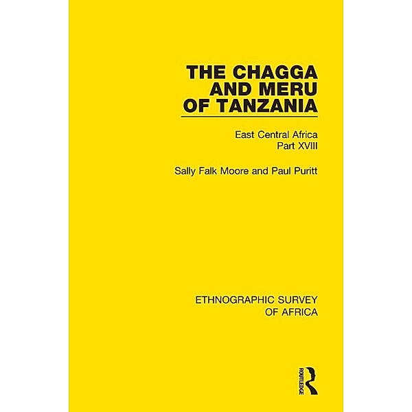 The Chagga and Meru of Tanzania, Sally Falk Moore, Paul Puritt