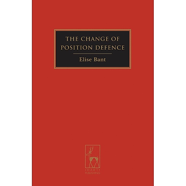 The Change of Position Defence, Elise Bant