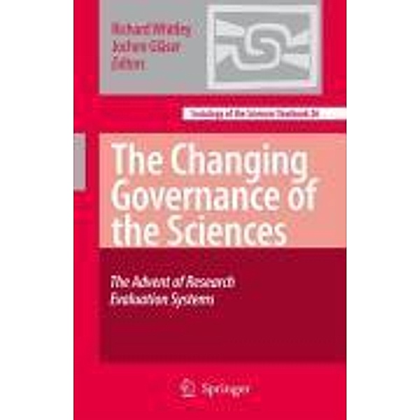 The Changing Governance of the Sciences / Sociology of the Sciences Yearbook Bd.26