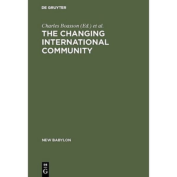 The Changing International Community