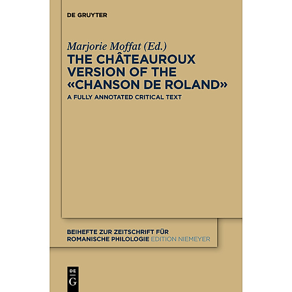 The Châteauroux Version of the Chanson de Roland