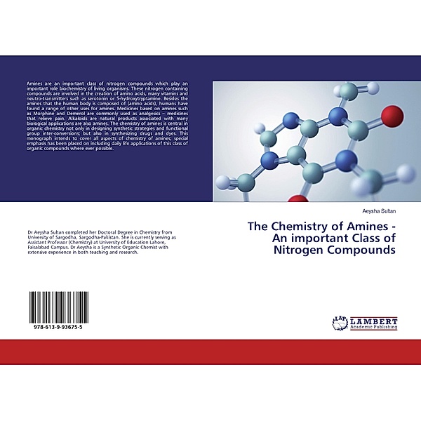 The Chemistry of Amines - An important Class of Nitrogen Compounds, Aeysha Sultan