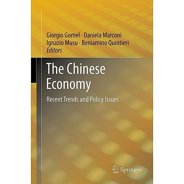 The Chinese Economy, Ignazio Musu, Giorgio Gomel, Daniela Marconi, Beniamino Quintieri