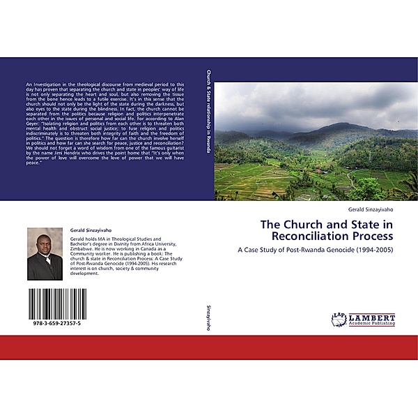 The Church and State in Reconciliation Process, Gerald Sinzayivaho