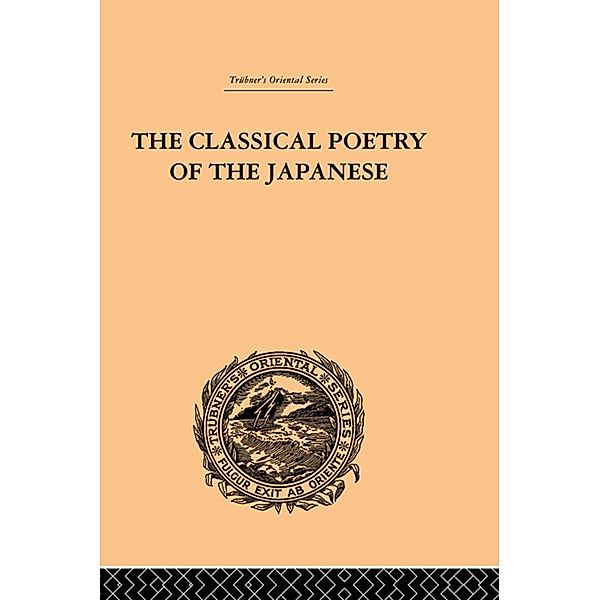 The Classical Poetry of the Japanese, Basil Hall Chamberlain