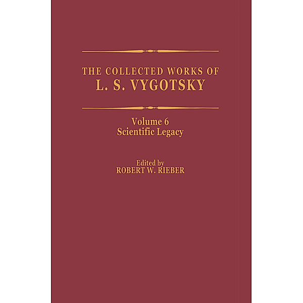 The Collected Works of L. S. Vygotsky, L. S. Vygotsky