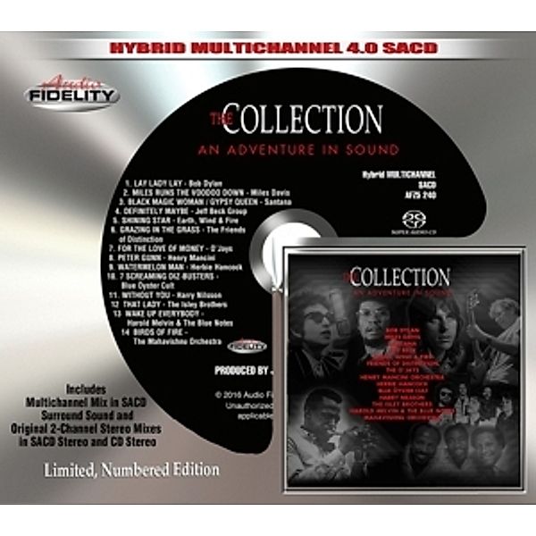 The Collection-An Adventure In Sound, Bob Dylan, Miles Davis, Santana, Jeff Beck