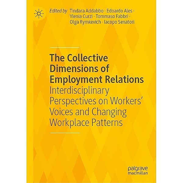 The Collective Dimensions of Employment Relations / Progress in Mathematics