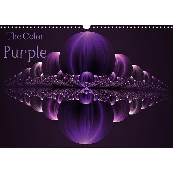 The Color Purple / UK-Version (Wall Calendar 2018 DIN A3 Landscape), gabiw Art