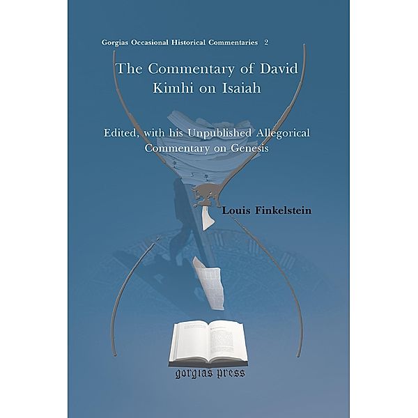The Commentary of David Kimhi on Isaiah, Louis Finkelstein