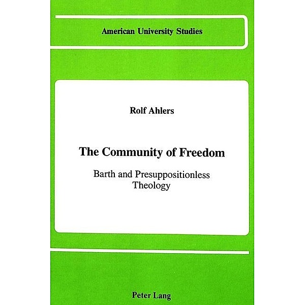 The Community of Freedom, Rolf Ahlers