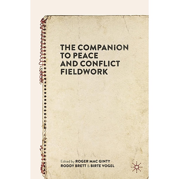 The Companion to Peace and Conflict Fieldwork / Progress in Mathematics
