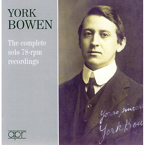 The Complete 78-Rpm Recordings, York Bowen