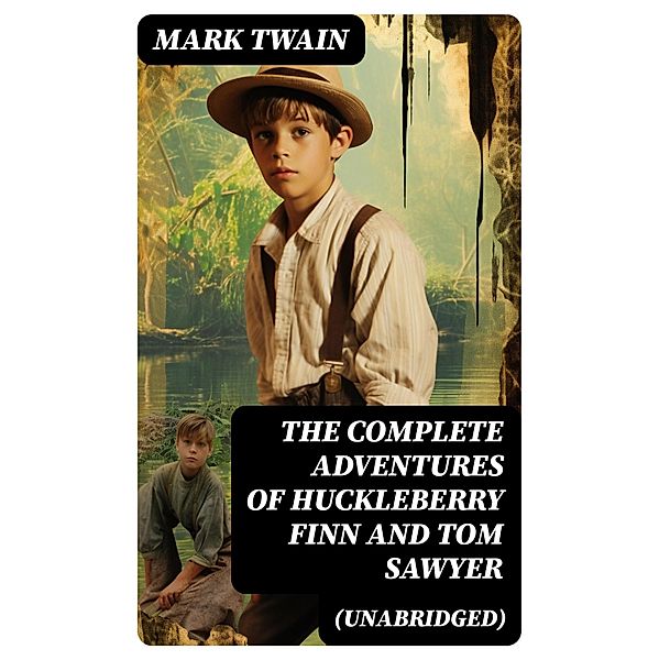 The Complete Adventures of Huckleberry Finn And Tom Sawyer (Unabridged), Mark Twain