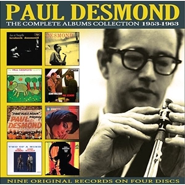 The Complete Albums Collection: 1953-1963, Paul Desmond