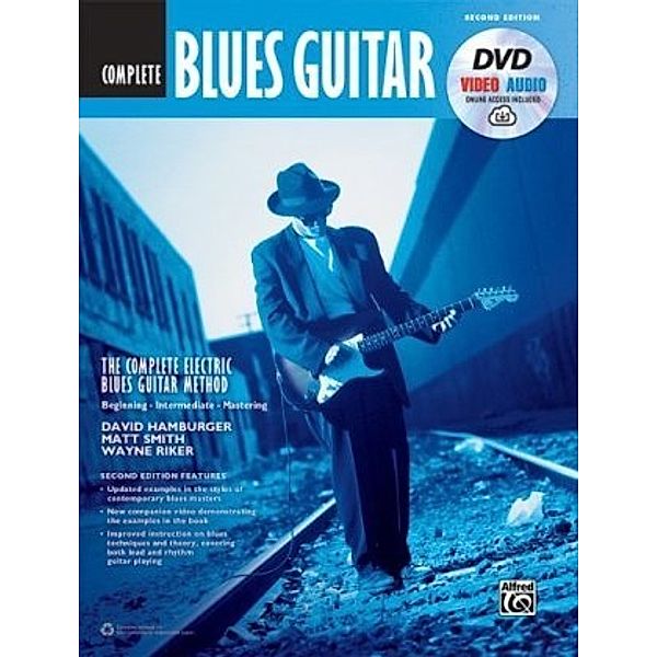 The Complete Blues Guitar Method: Complete Edition (2nd Edition), m. 1 Audio-DVD, m. 1 Buch, m. 1 Beilage, David Hamburger, Wayne Riker, Matt Smith