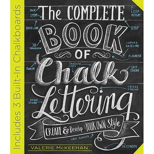 The Complete Book of Chalk Lettering, Valerie McKeehan