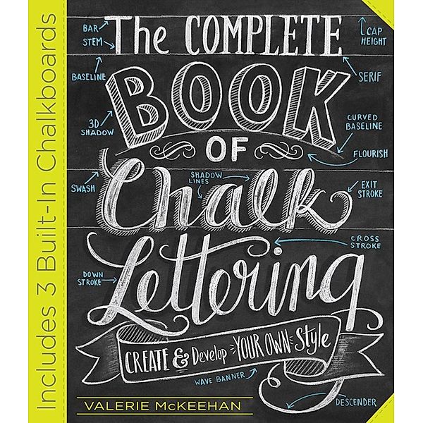 The Complete Book of Chalk Lettering, Valerie McKeehan